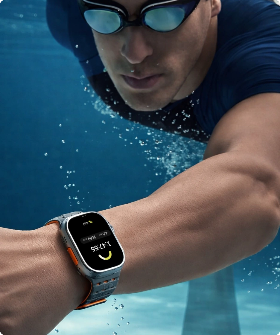 Fittest Couple fitness tracking smartwatch app design